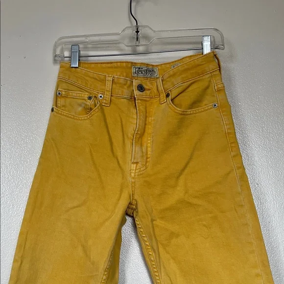 Lucky Brand Sunny Yellow Denim Jeans - Picture 8 of 10